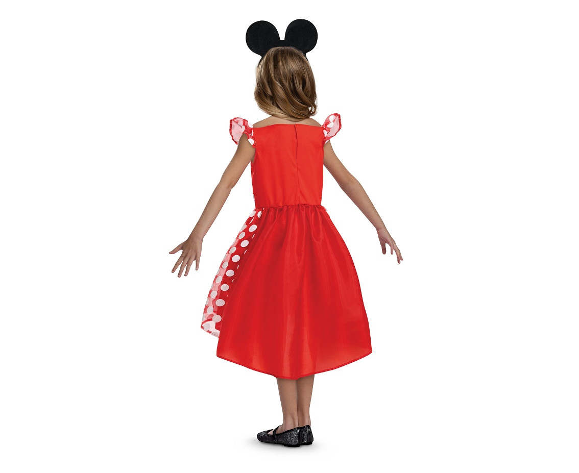Costume Red Minnie Classic- Minnie Mouse (license), size XS (3-4 years)